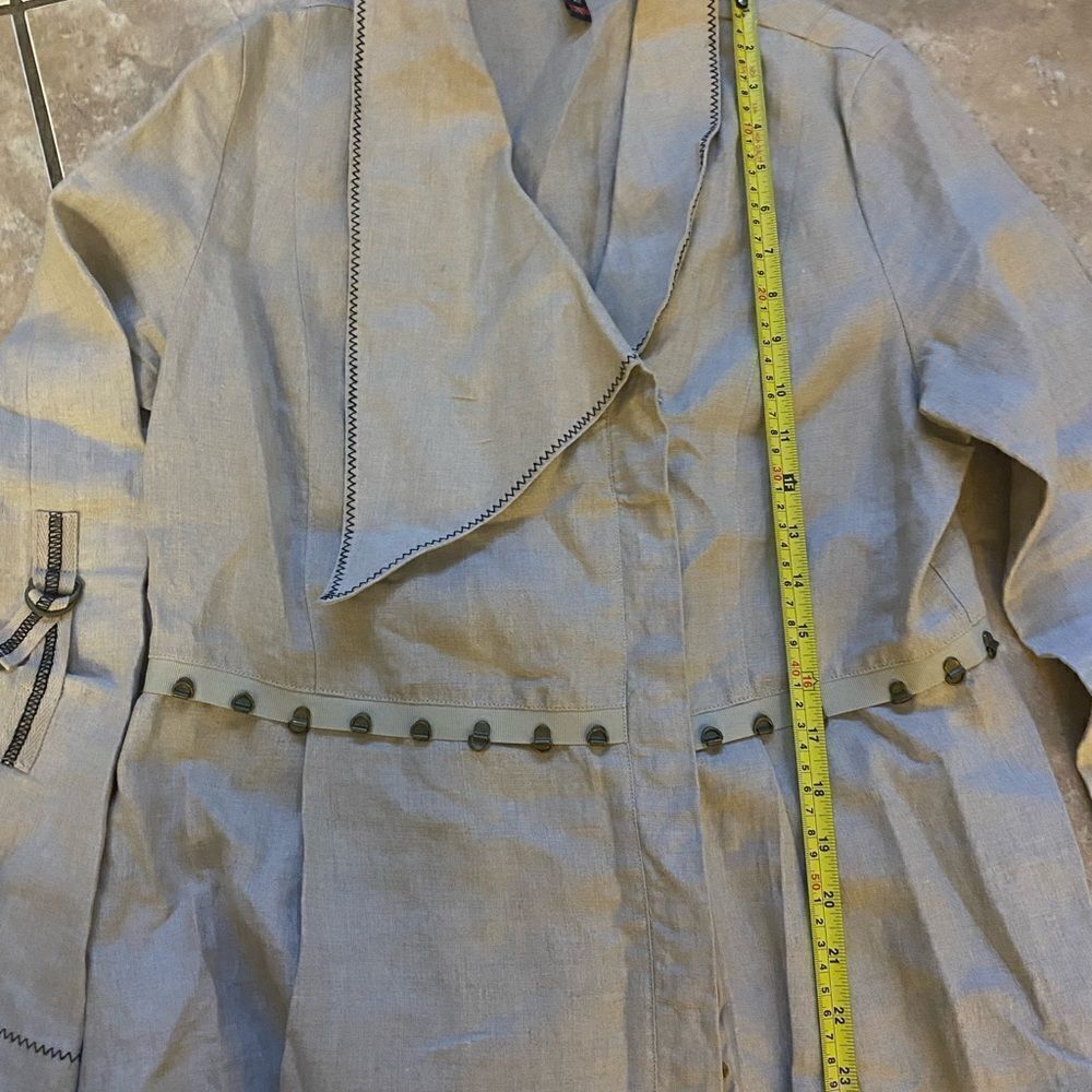 Roni Rabl S Linen Jacket - Picture 6 of 7